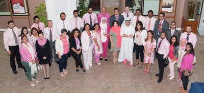 Breast Cancer awareness campaign-Oct 2013-wear it pink